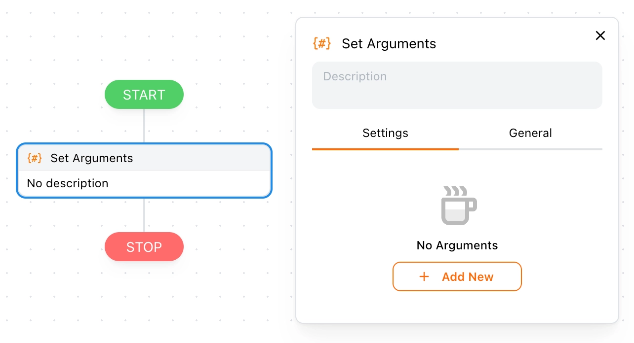 set-arguments