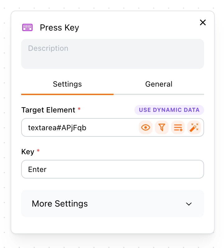 press-key-settings